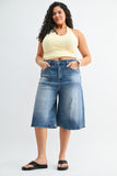 Mica Denim Super High Bermuda Denim Shorts Jorts