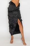 Game Over Denim Jacket Skirt