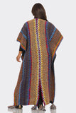 KIMORA TASSEL LONG KNITTED CARDIGAN