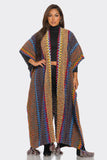 KIMORA TASSEL LONG KNITTED CARDIGAN