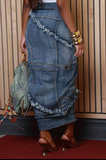 Game Over Denim Jacket Skirt