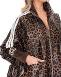 Leopard Leather Jacket