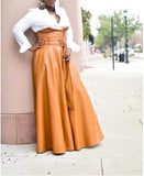 Irregular High Waisted Skirt