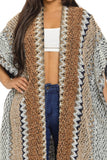KIMORA TASSEL LONG KNITTED CARDIGAN