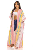 KIMORA TASSEL LONG KNITTED CARDIGAN