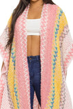 KIMORA TASSEL LONG KNITTED CARDIGAN