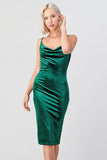 Hanging Low Velour Midi Dress