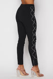 True To You Rhinestone Pants