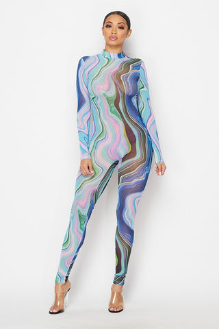 Night Swirl Jumpsuit