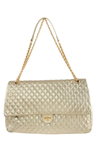 Oversized Quilted Crossover Bag