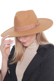 Oversized Brim Fedora Hat