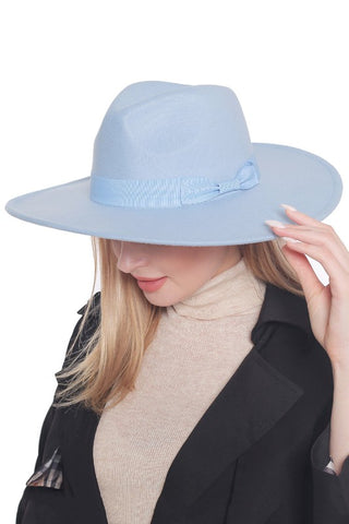 Oversized Brim Fedora Hat