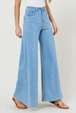 Wide Leg Denim Jeans