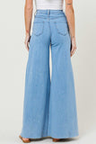 Wide Leg Denim Jeans
