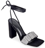 Mable Open Toe Heels