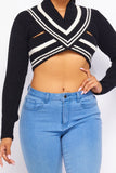 Preppy Look Crop Top