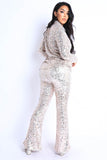 Sequin Blazer Set