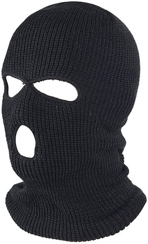 Full Face 3-Hole Knit Mask