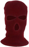 Full Face 3-Hole Knit Mask