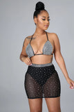 Meshy Behavior Skirt Set