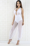 Crystal Sheer Jumpsuit