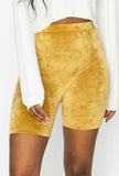 Make Me Warm Biker Shorts- Chili