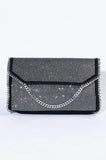 Disco Rhinestone Oversized Purse