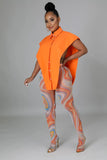 Swirl Mesh Footed Leggings
