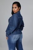 Meghan Love Denim Top