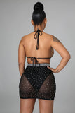 Meshy Behavior Skirt Set