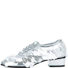 Michonne Oxfords - Silver