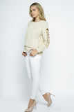 Laser Cut Sweatshirt