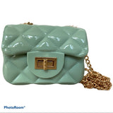 Embossed Jelly Mini Crossbody