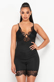 Definitely Misunderstood Lace Romper