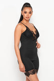 Definitely Misunderstood Lace Romper