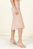 Satin Flow Skirt