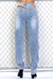 Secret Cutout Jeans