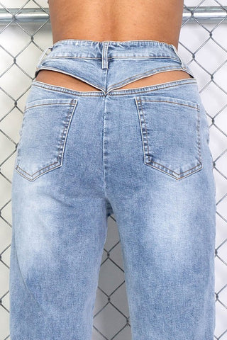 Secret Cutout Jeans