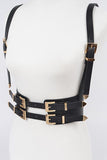 Buckle Suspender Corset Belt