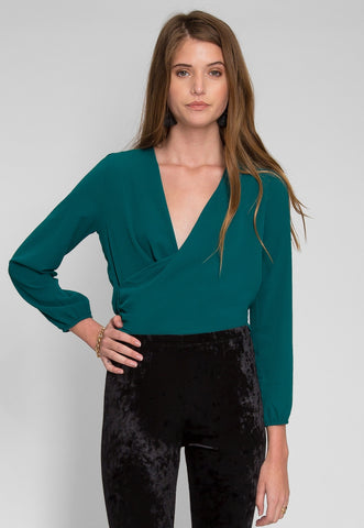 Lovers’ Lane Wrap Crop Top